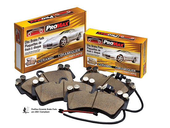 ProMax Positive Mold Ceramic Disc Brake Pads are extremely quiet with ...